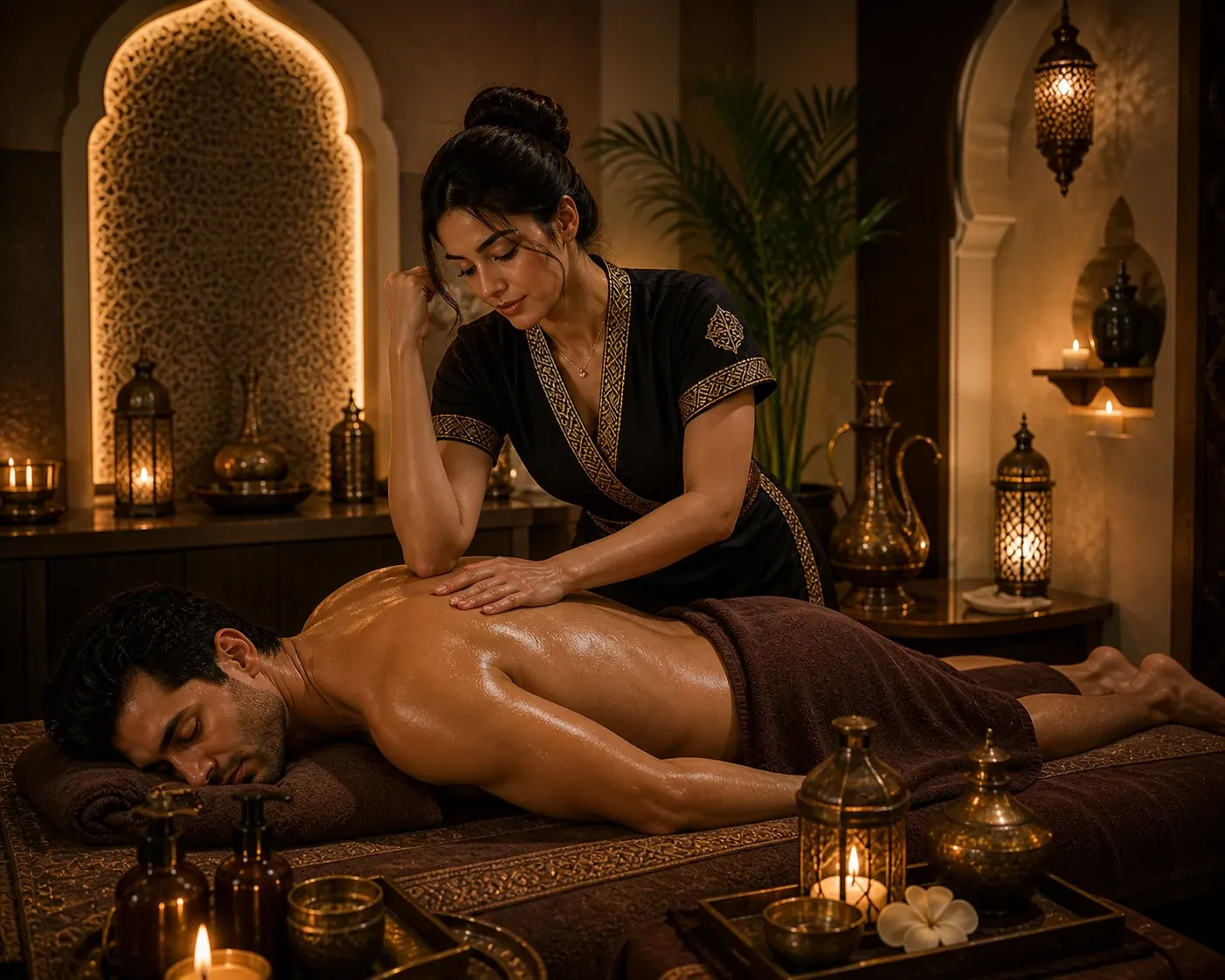 Hot Stone Massage in Arjan